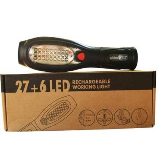 LAMPADA A BATTERIA 27 LED+UV